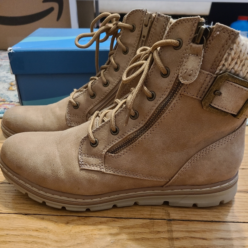 Taupe Boots